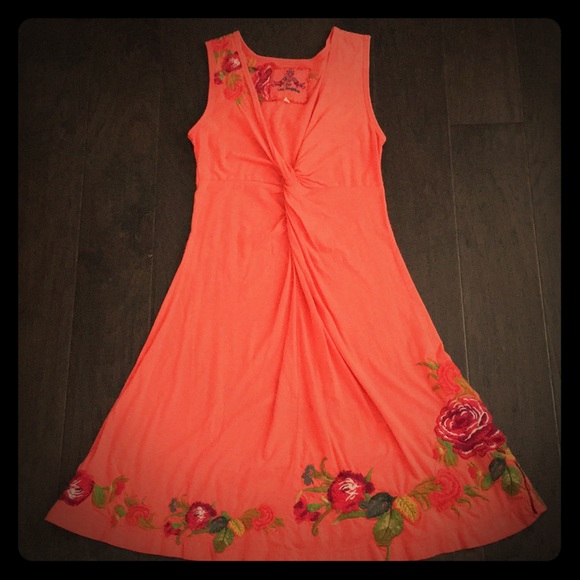 Johnny Was Dresses & Skirts - (EUC) Embroidered Boho Dress | Johnny Was JWLA